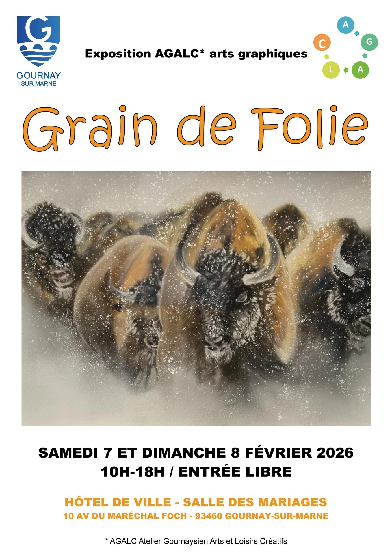 Affiche Grain de folie 2026